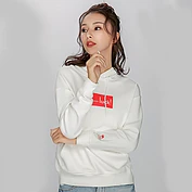 佳燦 秋季新款衛(wèi)衣女時(shí)尚連帽套頭衫長(zhǎng)袖寬松針織休閑運(yùn)動(dòng)外套