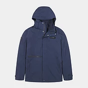 佳燦沖鋒衣男潮牌三合一可拆卸防水防風戶外登山服裝外套