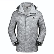 佳燦戶外沖鋒衣男女潮牌三合一兩件套防水防風(fēng)登山服
