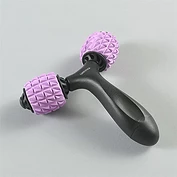 佳燦后背按摩器滾輪瑜伽Y型按摩輪小腿肌肉放松器滾軸健身泡沫軸