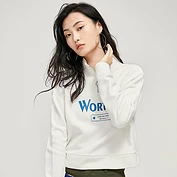 佳燦女裝秋冬新款韓版寬松印花衛(wèi)衣女長(zhǎng)袖超火ins上衣