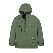 佳燦沖鋒衣男三合一可拆卸夾棉服裝秋冬加厚多袋戰(zhàn)術(shù)工裝外套
