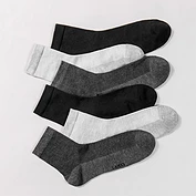 【6雙裝】佳燦網(wǎng)眼男士中筒襪棉質(zhì)吸汗柔軟舒適運(yùn)動(dòng)長(zhǎng)襪男