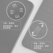 佳燦tpe瑜伽墊家用地墊子加寬加厚加長(zhǎng)防滑健身墊男瑜珈初學(xué)者女