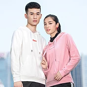 佳燦運(yùn)動(dòng)衛(wèi)衣男女同款 秋季新款套頭衫連帽休閑運(yùn)動(dòng)服寬松上衣